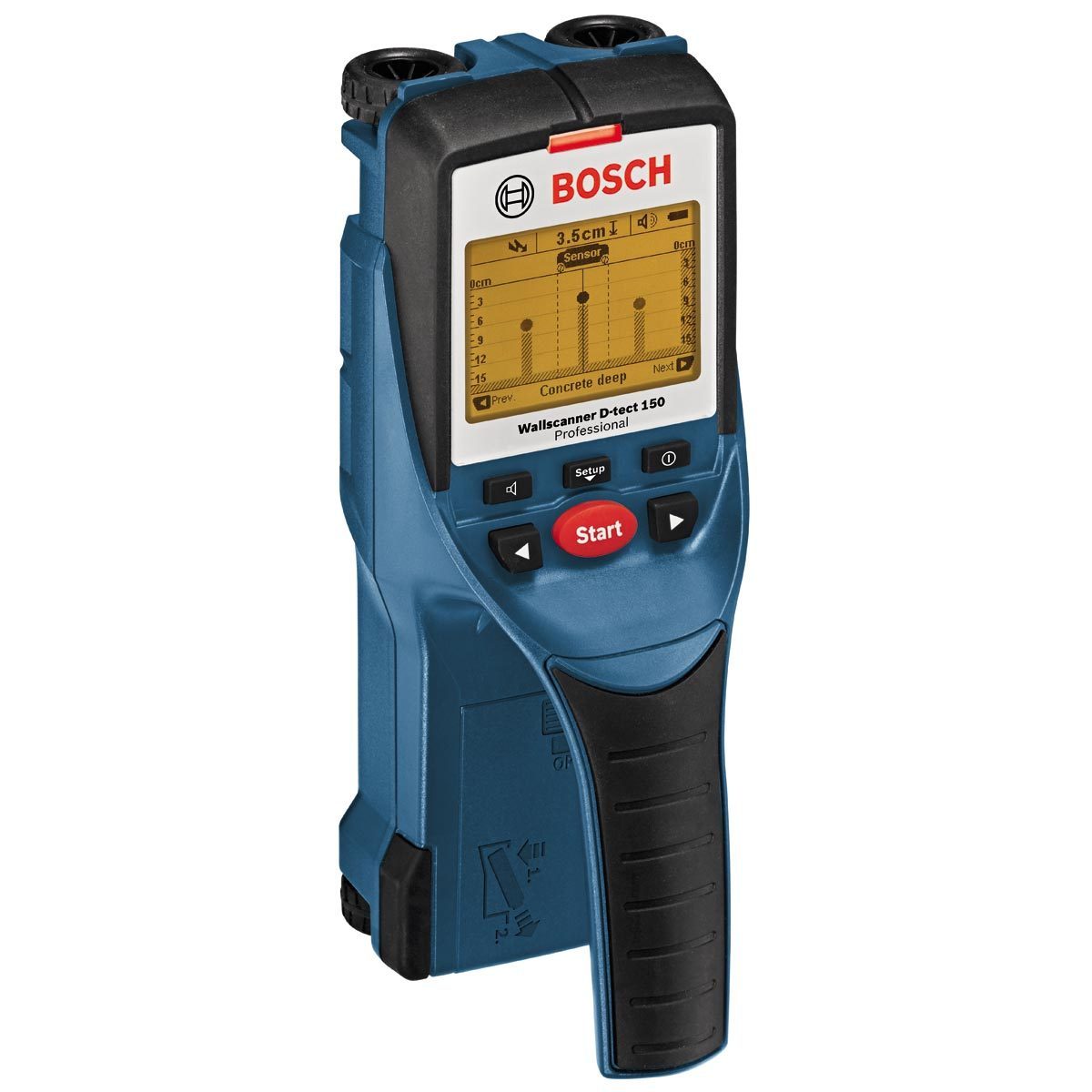 Bosch Multi Material Wall Scanner Detector 150mm(6") D-TECT150 - Click Image to Close